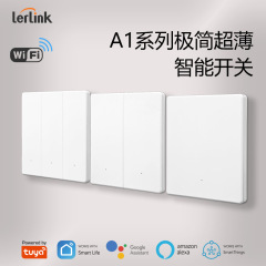 超薄型マット新ボタンスマートスイッチ WiFi Tuya ゼロファイアインテリジェント音声リモコンスイッチ