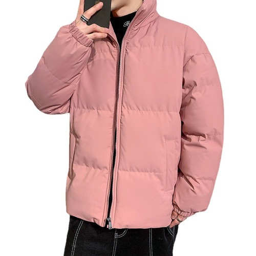 High-Quality Thick Cotton Coat for Men and Women, Unisex, Korean Style, Hong Kong Wind, Loose and Versatile, Baguette Coat