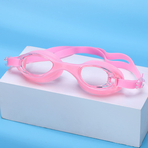 new summer swimming goggles waterproof and anti-fog PVC all-in-one high-definition swimming goggles adult swimming goggles manufacturer wholesale