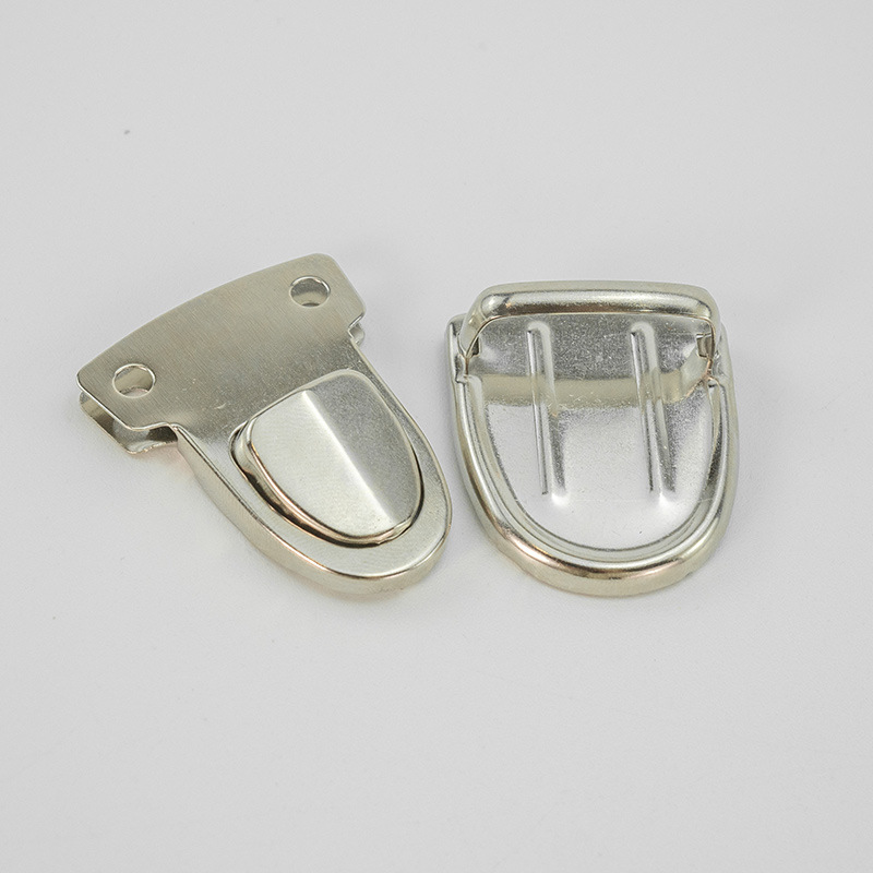 Cerradura de metal de moda, pasador, cerradura de equipaje, cerradura de librería, cerradura de cuero, cerradura de teléfono móvil, cerradura de pico de pato, hebilla de metal