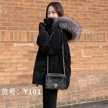 反季特卖白鸭绒羽绒服女年冬季新款小个子韩版显瘦白鸭绒外套
