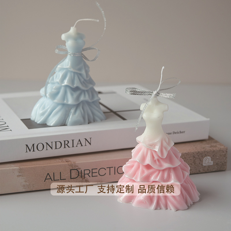 Ventas transfronterizas de novia dulce velas aromáticas modelado velas hechas a mano decoración al por mayor adornos de San Valentín