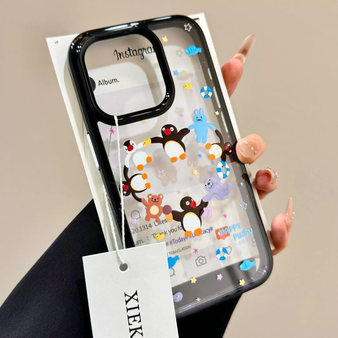 Apple, iPhone13, совместимый акриловый мультфильм-фото чехол, 16promax