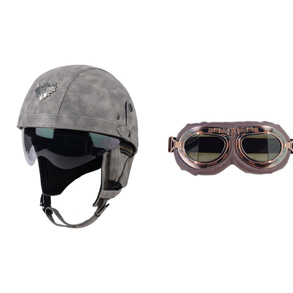 K328 회색 헬멧 + 01 회색 조각