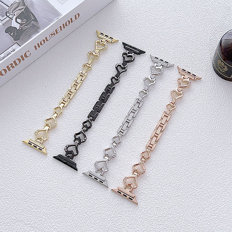 For apple watch watch strap Yama new fashion women's love strap spot wholesale