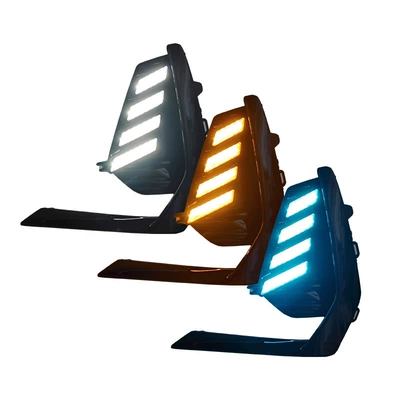 Suitable for 22-23 Arrizo 8 Special Daytime Running Lights Fengyun A8 Modified Led Daytime Running Lights Decorative Lights (Gündüz işıqları) - four-way-mustang-three-color-streamer-daytime-running-lights-price-per-pair
