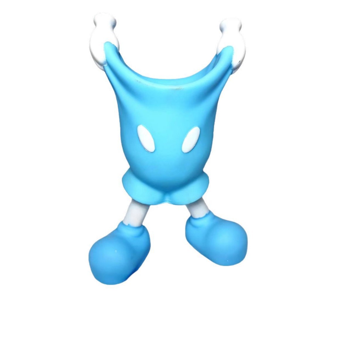 파란색 바지 펜 홀더