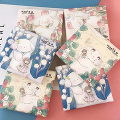 印花抽紙 秘喵花園印花紙巾 隨身便攜小包面巾紙衛生紙彩色餐巾紙