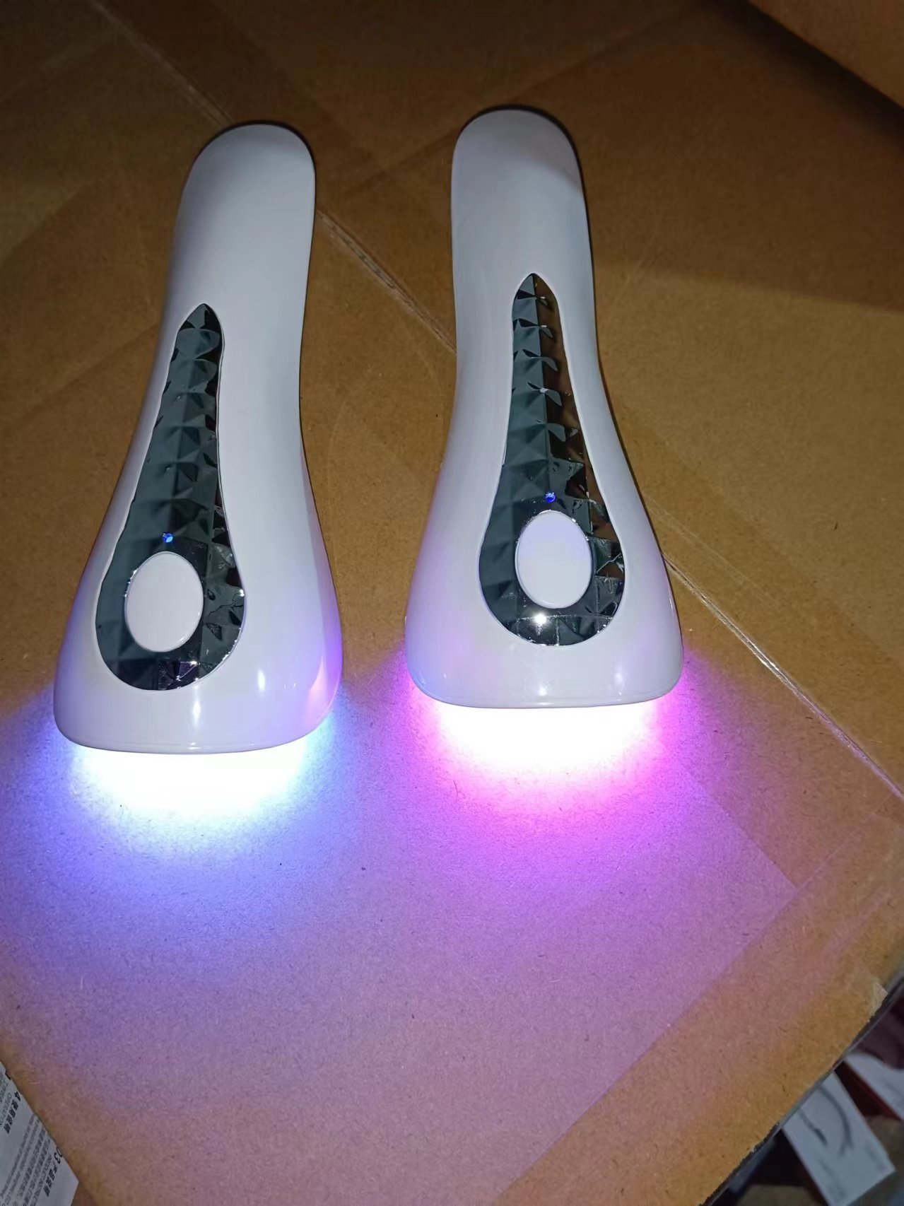 Lámpara de fototerapia de Arte de uñas recargable portátil de luz roja portátil UV/LED esmalte de uñas lámpara de hornear 2 en 1 lámpara solar al por mayor en stock