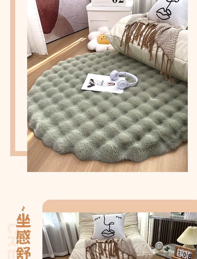 Full Carpet Coverage Commercial Mat, Japanese Ink Style Meditation Atmosphere Rug, Light Luxury Floor Mat, Light Luxury Carpet, Light Luxury Wool Rug for Bathroom