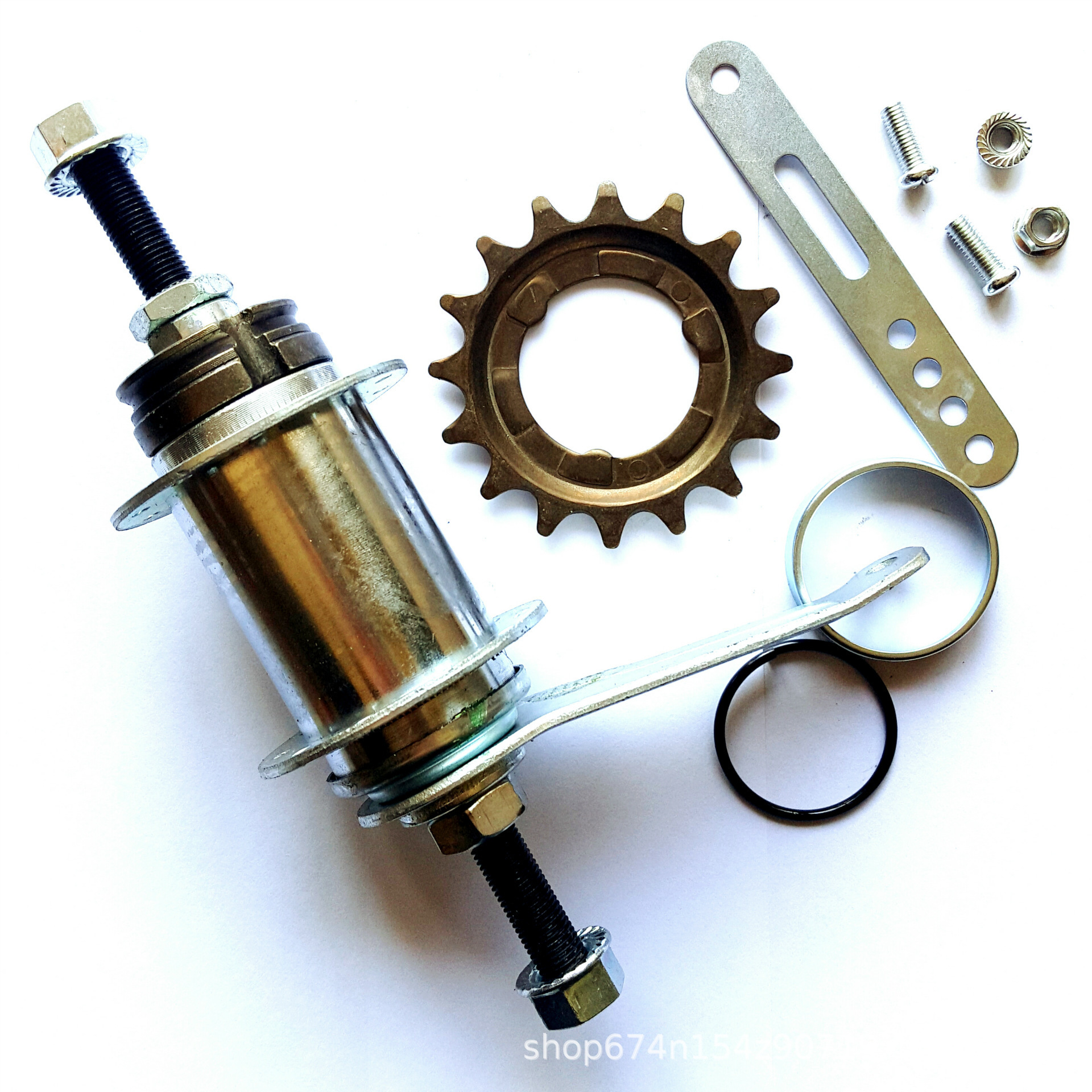 Mosca muerta freno inversa Hub/pie eje de freno de cuero/mosca muerta accesorios del coche/bicicleta 18-32 agujero mosca viva freno inverso