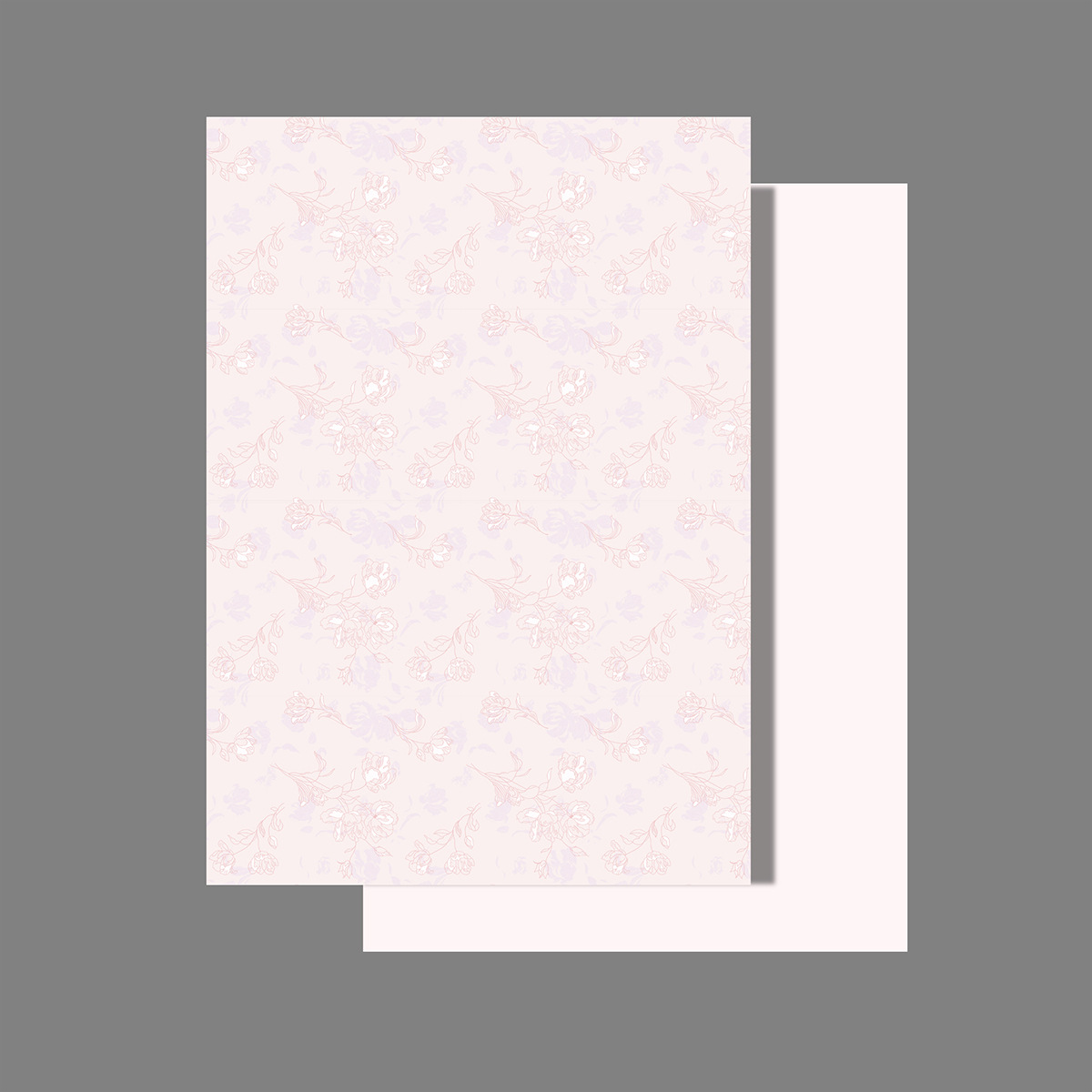 Los siete colores cordier que florecen en el año engrosado papel de embalaje floral impresión de embalaje floral papel de moda DIY ramo material floral