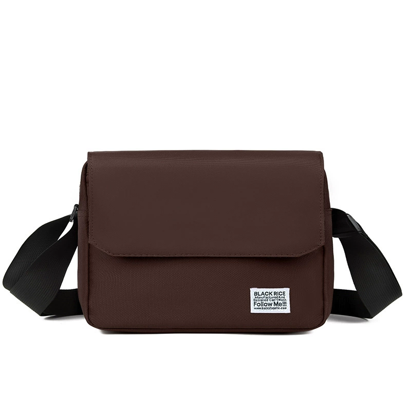 One-Shoulder Men’s Shoulder Bag, Japanese/Korean Style, Spacious 21×33×3 cm