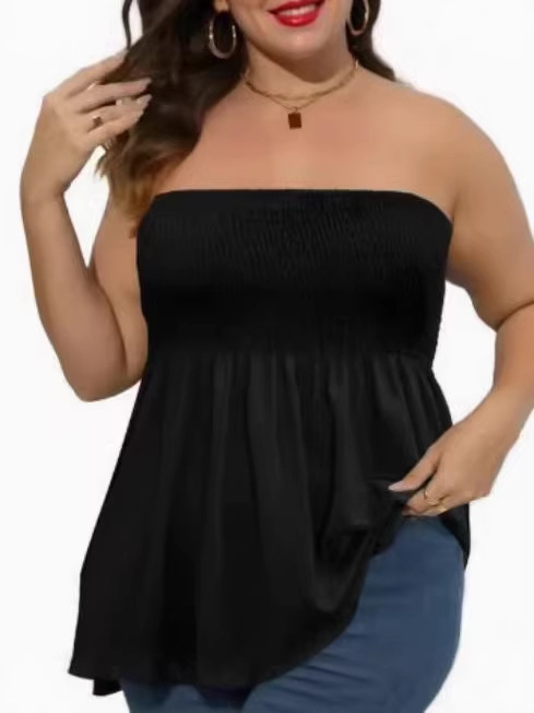 sexy elegant modern solid color short bra top