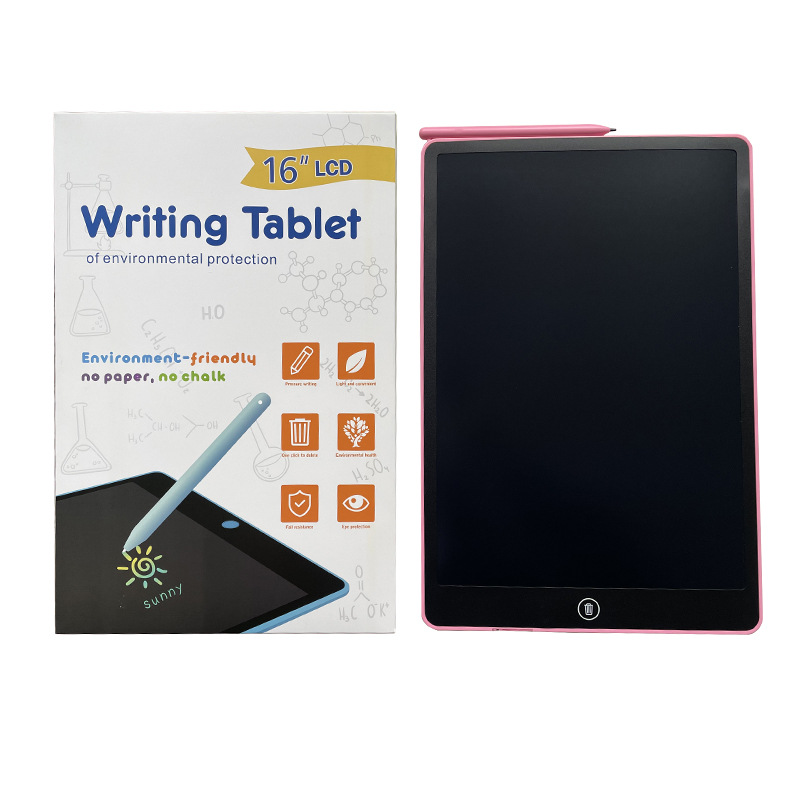 Tablero de escritura a mano LCD transfronterizo Tablero de escritura digital electrónico LCD para niños Pizarra pequeña para estudiantes Tablero de dibujo de graffiti