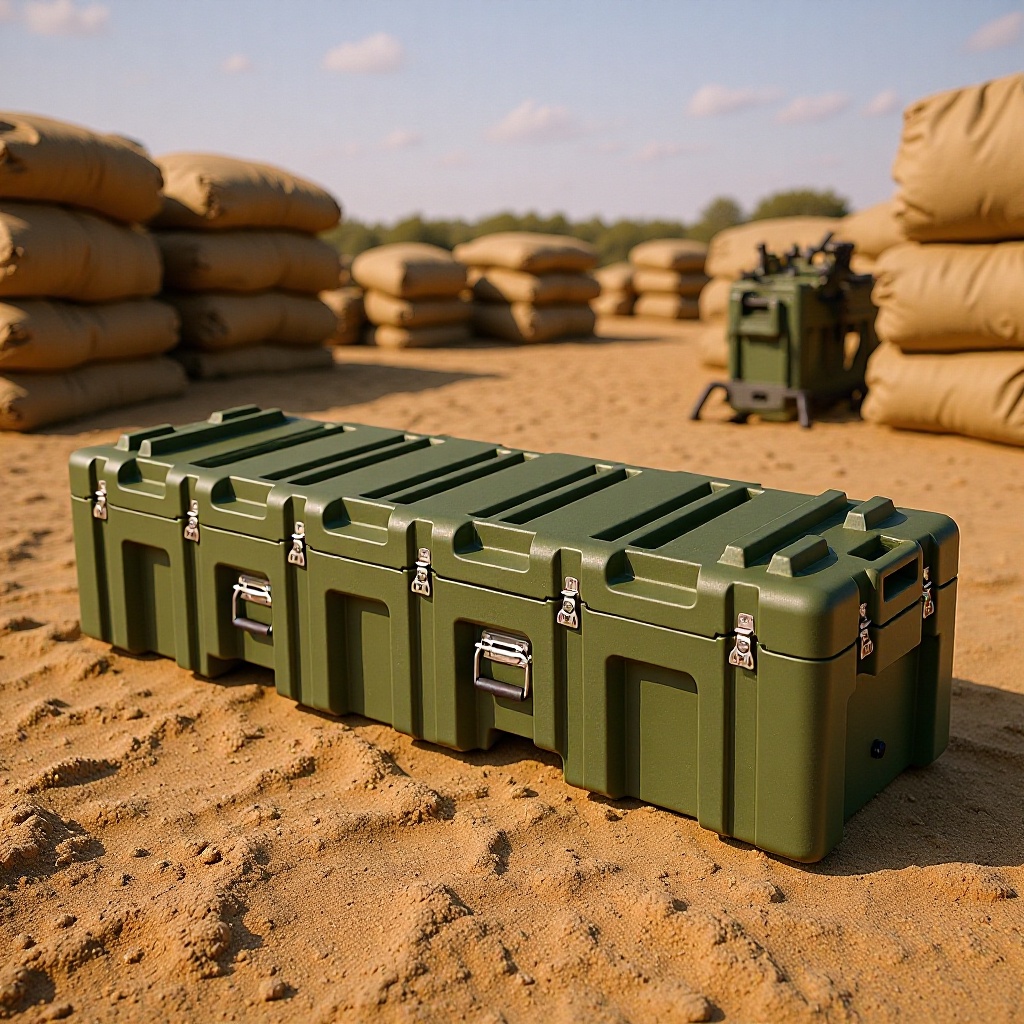 科威盾滚塑箱2m长空投装备箱油库避雷针箱器械储运箱储物大容量