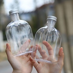 350mlの冷たい泡の茶の透明なプラスチックジュースの瓶の冷たい飲み物の食品級の使い捨ての包装の商用の瓶