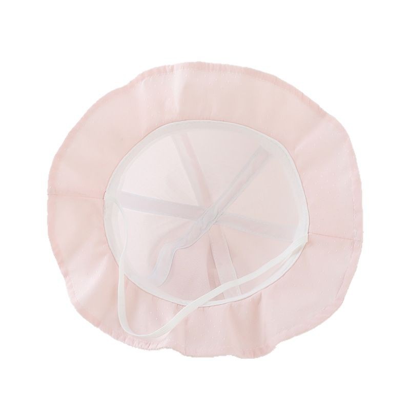 Sombreros para bebés primavera y otoño dulce lindo pequeño mes de edad niñas sombrero de pescador protector solar delgado sombrero de pescador para bebés
