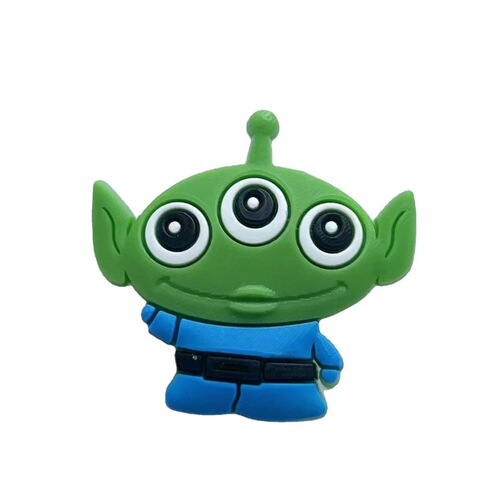 Cross-border Buzz Lightyear Croc-style Clog Shoes with Floral Design, Detachable Cartoon-Style Accessories, and a Stylish, Adorable Shoe Clip