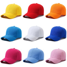 儿童毛青帽棒球帽定制logo印字印图做刺绣鸭舌帽儿童学生班帽广告