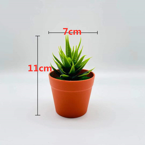 Simulated potted plants, simulated succulent aloe vera and sword grass potted plants, simulated clay potted plants, fake flower potted plants, cross-border supply