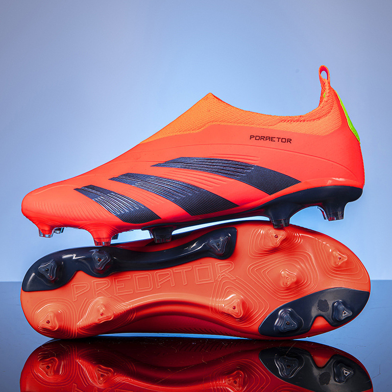 Zapatillas de Fútbol para Entrenamiento Suela de Caucho Transpirables para Césped Natural y Sintético