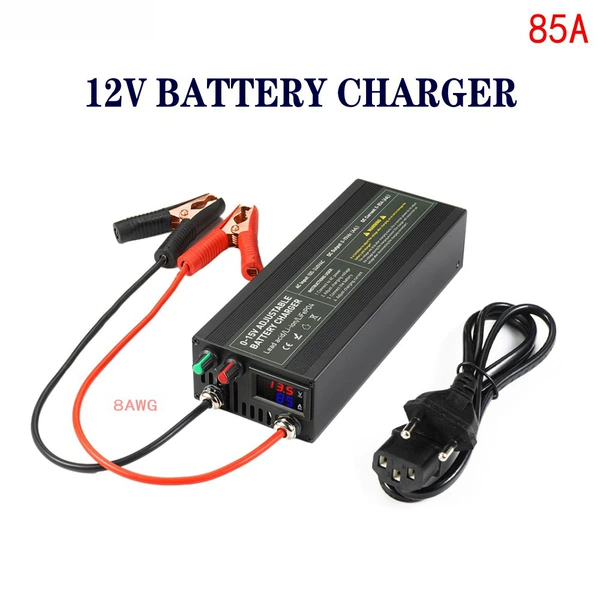 CL85A charger crocodile clamp European regulations (EU Plug)