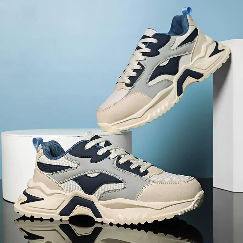 2024 Новый мужской спортивный отец студенческая обувь модная и дышащая, противоскользящая мужская универсальная повседневная модель