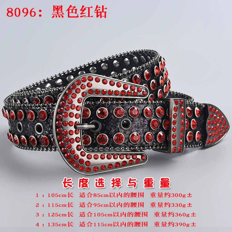 Пояс 3 шт, пояс из акрилового страза в форме diamonds, панк стиль, длины 105–135 см