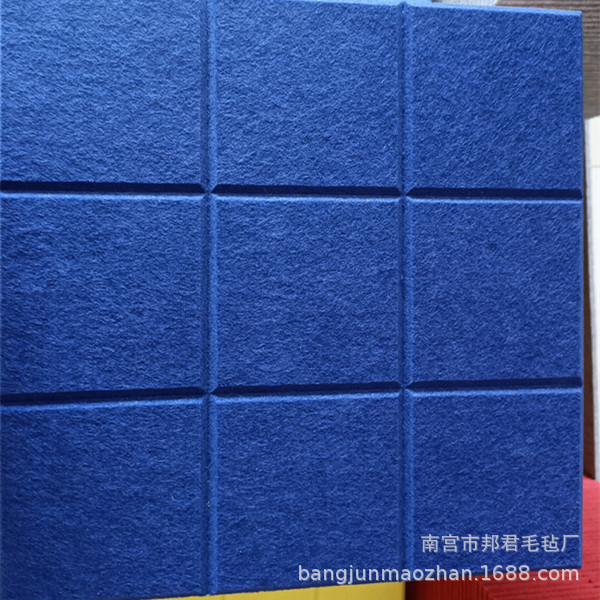 9mm grueso fieltro etiqueta de la pared nueve rejilla tablero de mensajes de Kindergarten trabaja tablero de exhibición de color DIY foto de la pared de fondo