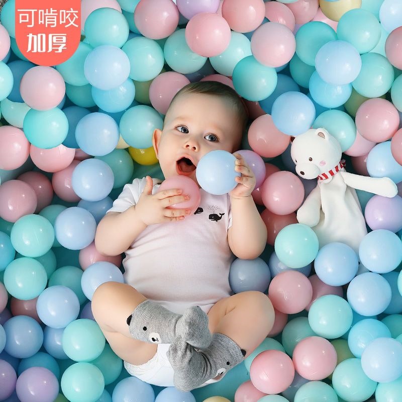 Chewable Thickened Children's Ocean Balls, Food-Grade Kindergarten Wave Balls, Baby Bath Toys, Baby Swimming Toys 03
