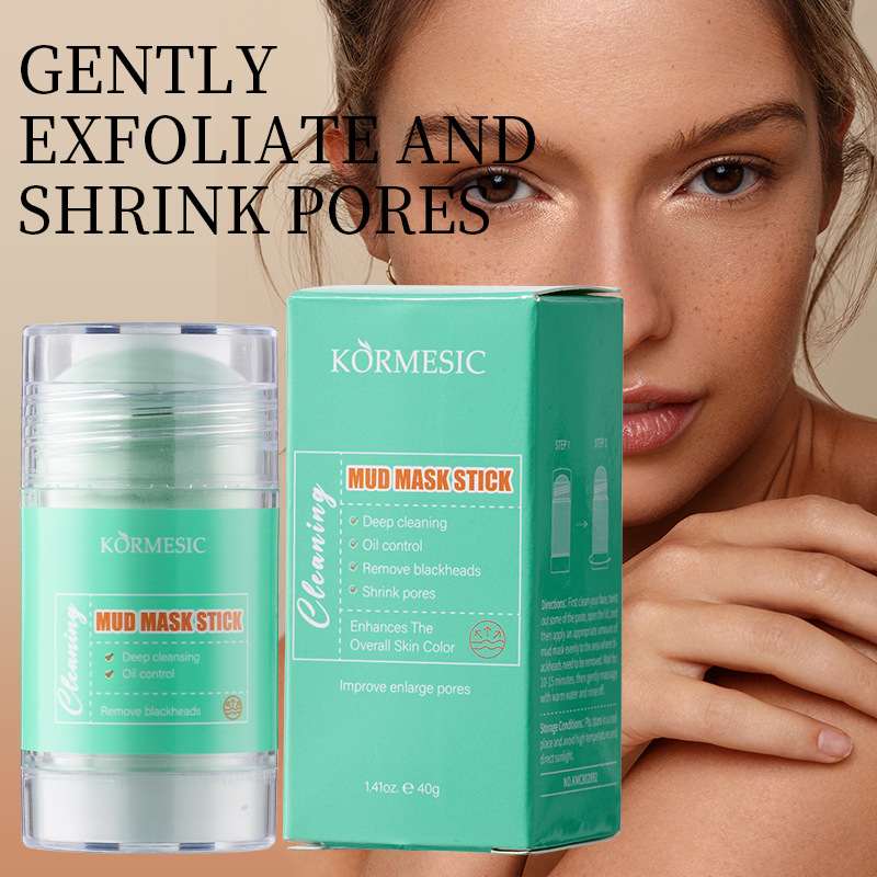 KORMESIC blackhead mud stick Mud mask stick facial cleaning cross-border foreign trade factory wholesale