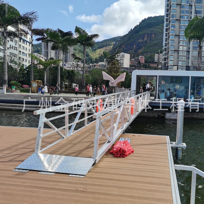 Aluminum Alloy Water Pontoon Yacht Dock Steel Structure Pile Charging Pile Concrete Pontoon Pedestalway Aluminum Alloy Water Pontoon Yacht Dock Steel Structure Pile Charging Pile Concrete Pontoon Pedestalway