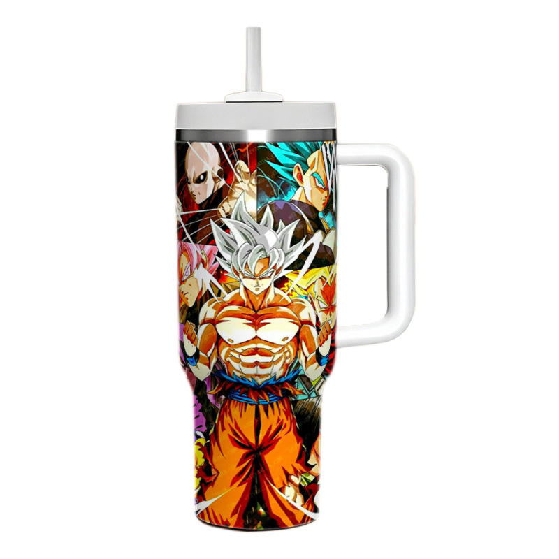クロスボーダー Amazon 40oz ドラゴンボール ドラゴンパール カーカップ ステンレス製 アイスバーカップ タンブラー|undefined
