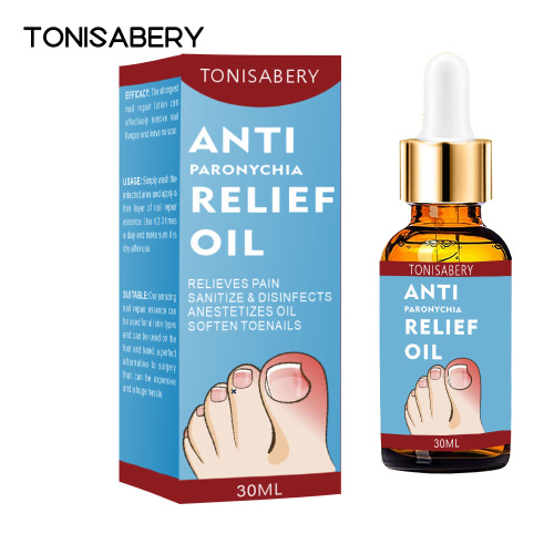 Anti-nail groove relief oil, soft nail polish, nail repair, ingrown toenail thickening, onychomycosis, nail groove care oil