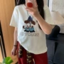 圆领大码字母宽松上衣