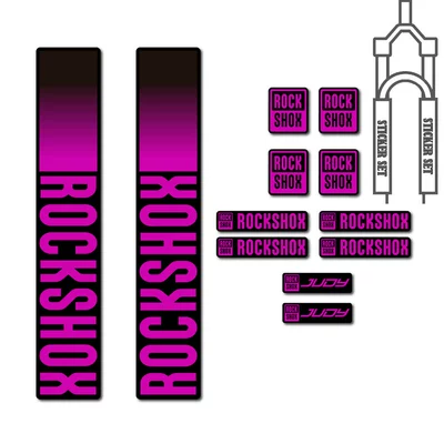 Body sticker | LYRIK ROCK-SHOX Mountain - 36
