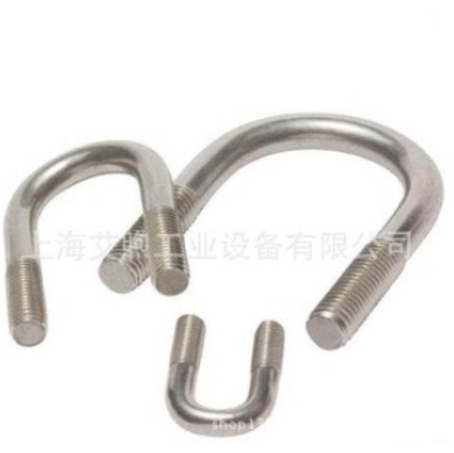 供应316L不锈钢U型管卡 2205双相不锈钢U型抱箍 321不锈钢U型螺栓