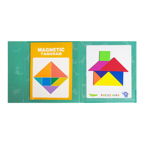 Children's early education educational magnetic advanced jigsaw puzzle puzzle kindergarten teaching aids development intellectual toys