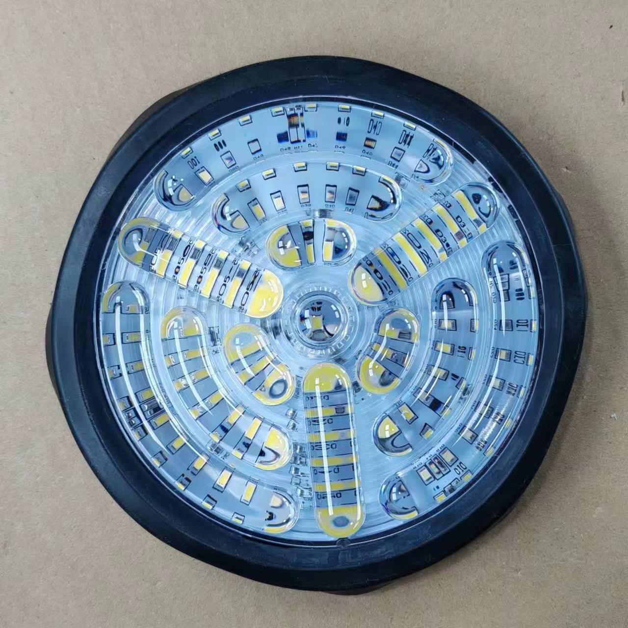 24V truck 5inch rubber light LED trailer tail light CIMC large truck brake light driving light reverse turn signal