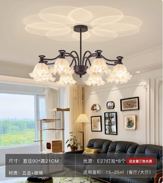 [full spectrum ra≥97] projection 8 heads l black-96w three-color light