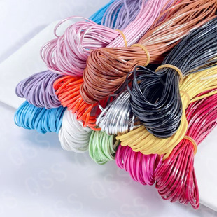 2mm����puƤ���K�ֹ������KƤ���K����朒쉋耳׿�diy��������