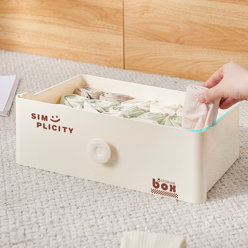 下着、靴下、引き出し収納ボックス、仕切り付き、家庭用ワードローブ、3in1整理|undefined