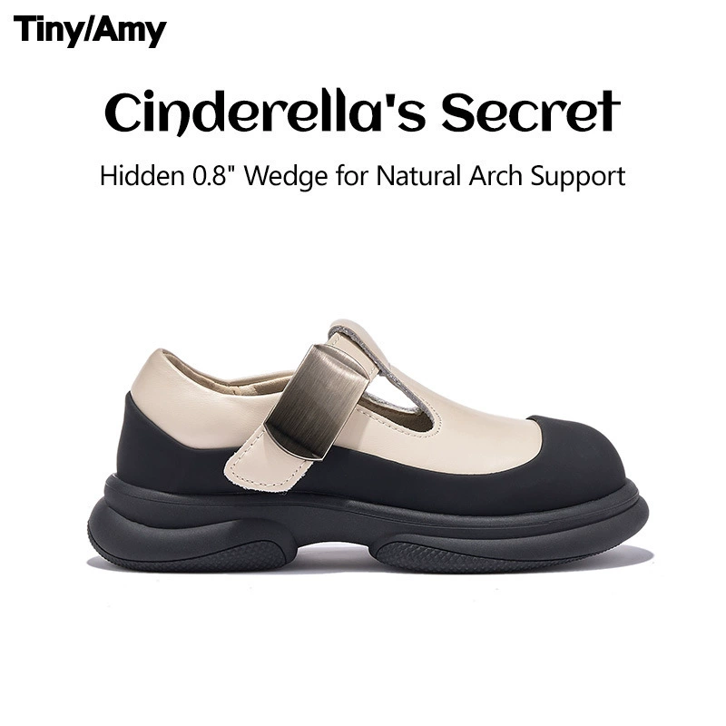 2025 весна и осень новые детские кожаные туфли для мальчиков и девочек, британский стиль, повседневная обувь, цветные ретро-ботинки для школьников