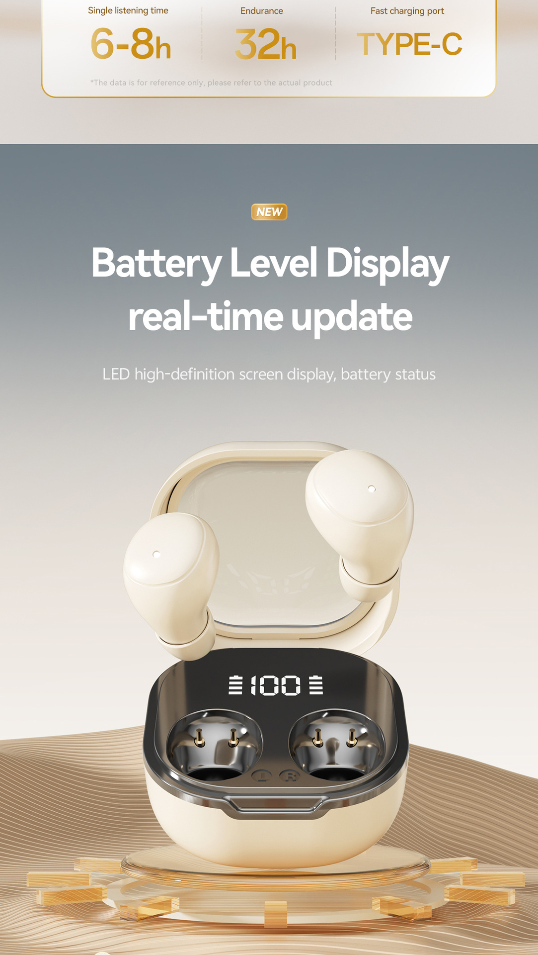 Bluetooth Kopfhörer Wireless Noise Cancelling Tws Gaming Ohrhörer_voghion.com