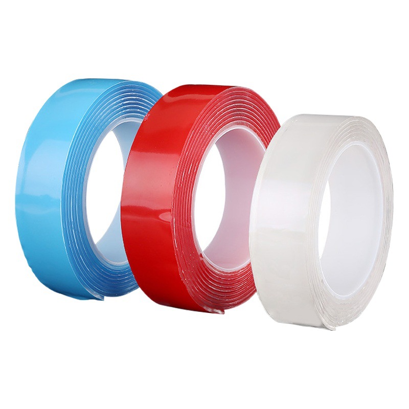 Yongsheng nano pegamento soplando burbujas fuerte nano cinta de doble cara pegamento transparente adhesivo acrílico impermeable de doble cara sin costuras