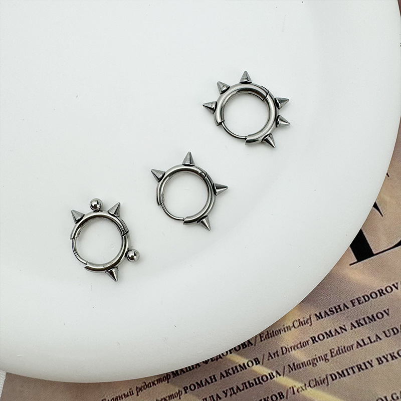 不锈钢尖锥耳扣