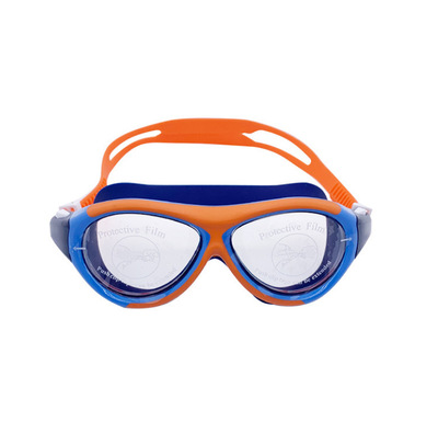 儿童高清镜片竞速泳镜 涉水运动专用护目镜防雾防水游泳镜批发|ms