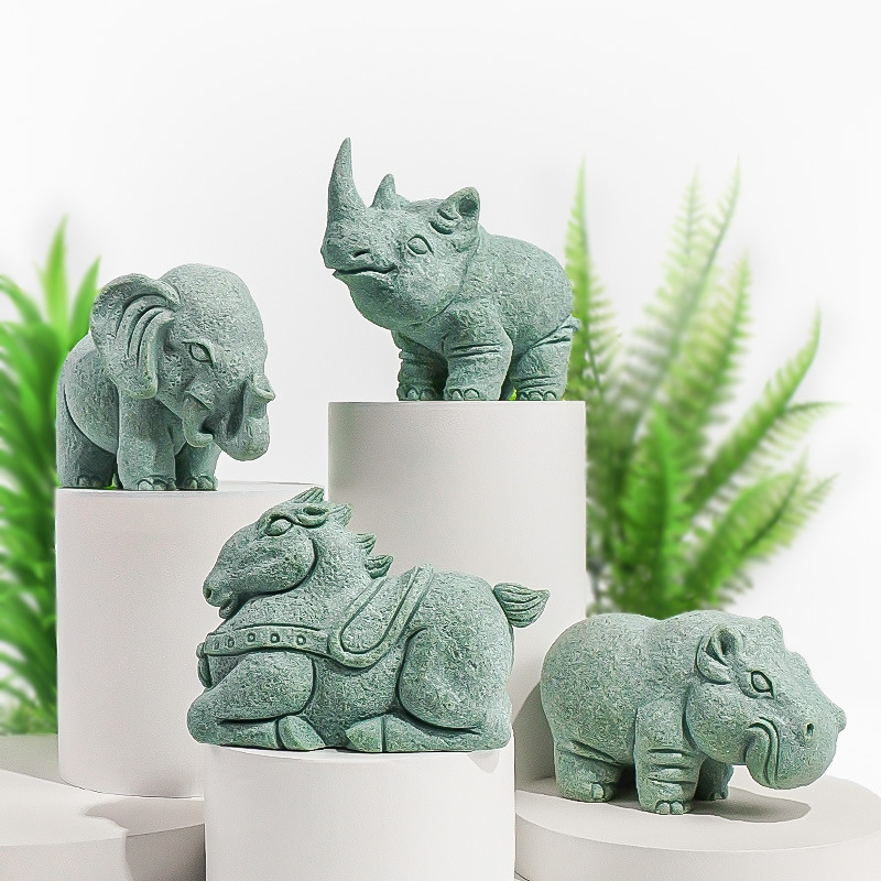 Estatua de Buda paisaje decoración té mascota estatua de Buda paisaje bonsai sumergido joyería