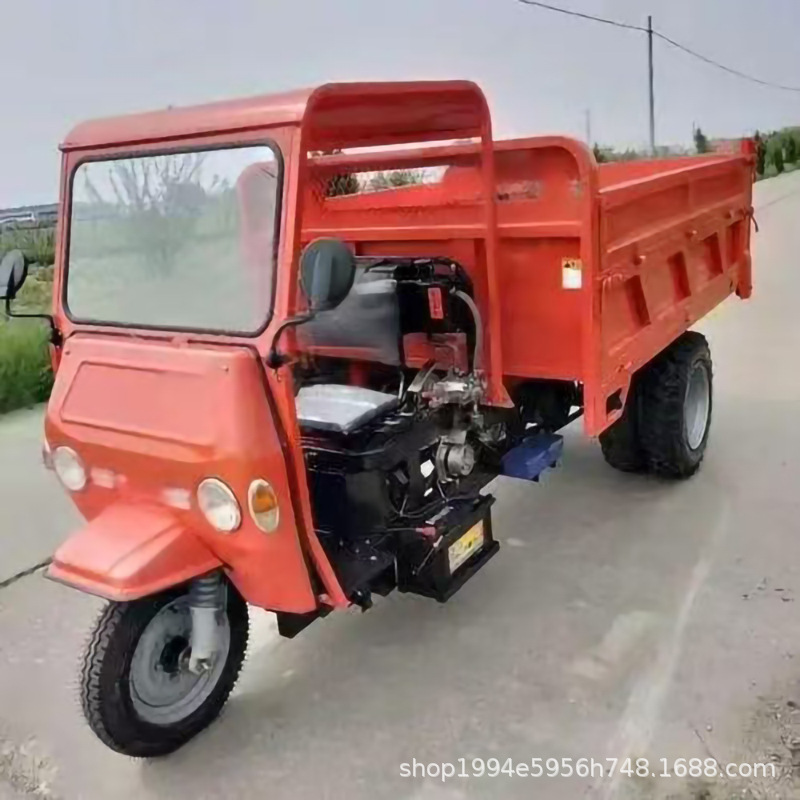 Triciclo diesel sitio de construcción de ingeniería agrícola camión volquete de hormigón cultivo escalada de montaña viento cinco impuestos